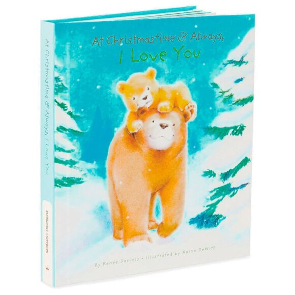 Brand New Hallmark At Christmastime And Always Recordable Story Book - Picture 1 of 1